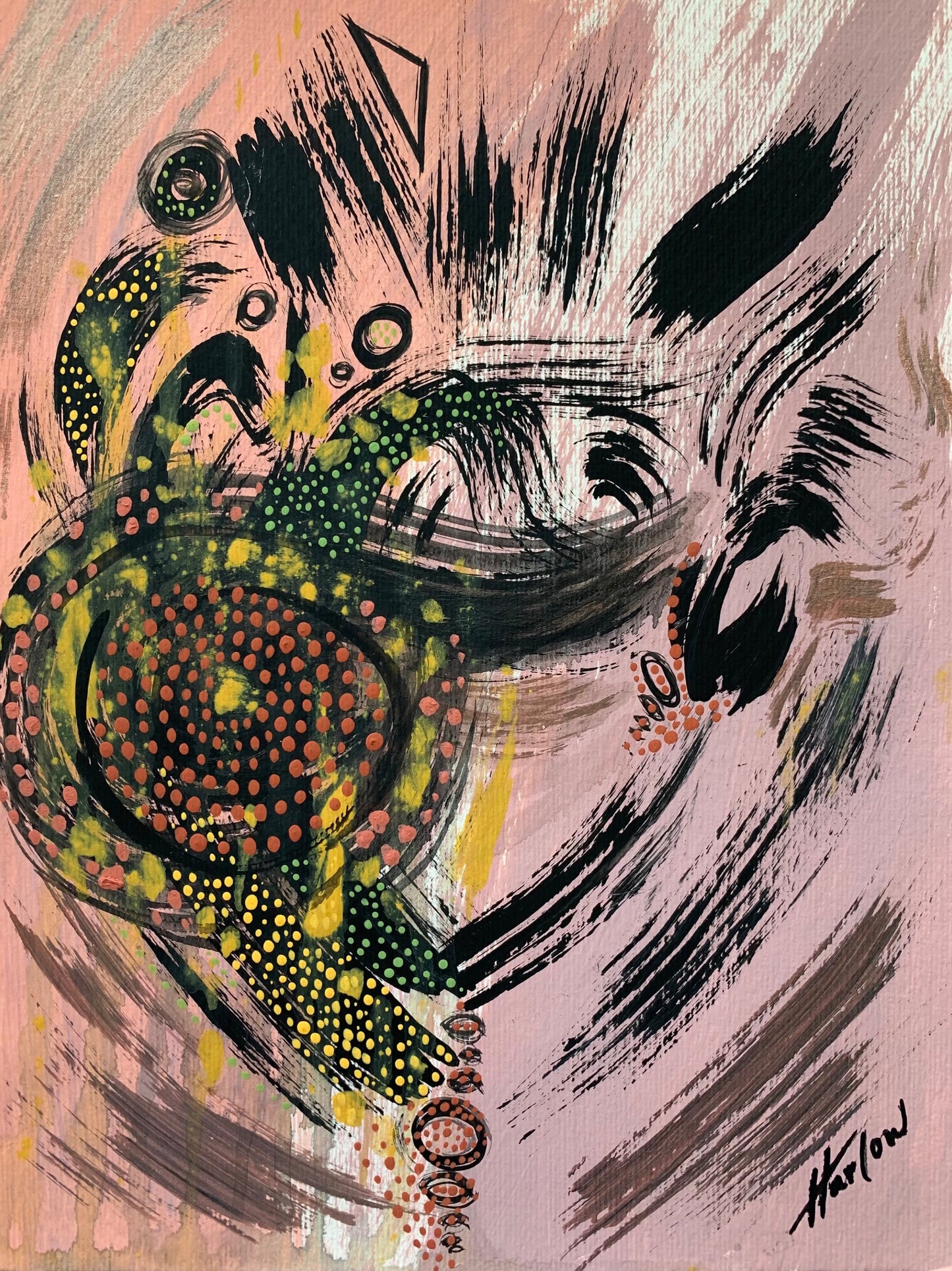 “Messages from the heart #5” Art Print 8.5x11